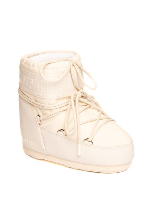 doposci icon low mono off white MOON BOOT | 1409380ICONLOWRUBBER-L002